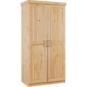 Inter-Link Kleiderschrank Leon, kiefer, 2 Drehtüren, (BxHxT) 95 x 190 x 55cm