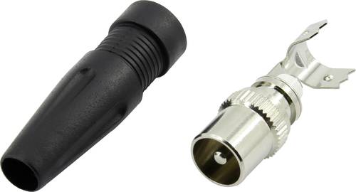 1372216 Koax-Stecker mit Knickschutztülle Anschlüsse: Koax-Stecker IEC
