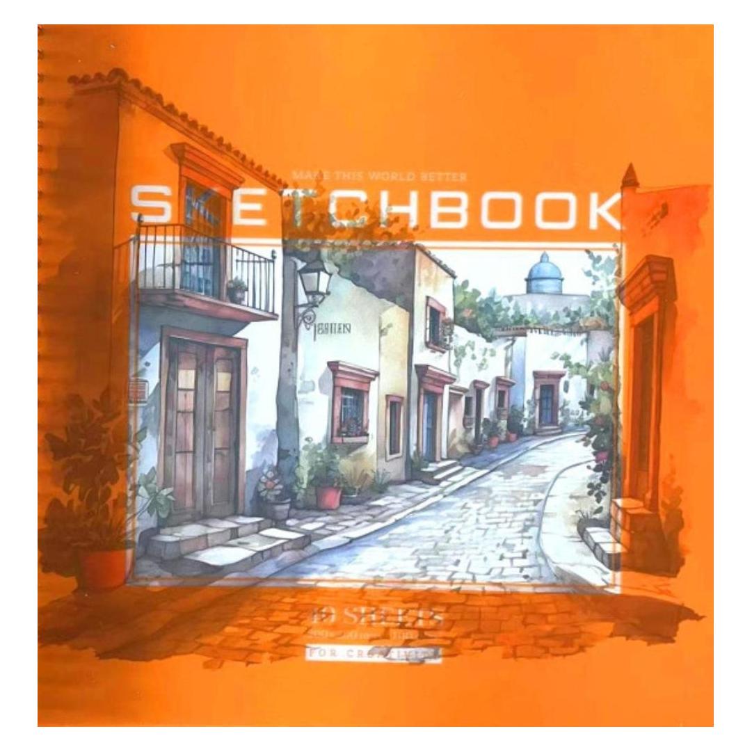 Skizzenbuch 200x200/40K glatt Ulica FRESH (A5, Blanko) (49006051)