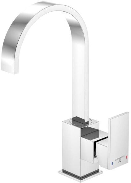 Steinberg Serie 135 Waschtischarmatur 1351401  chrom, schwenkbarer Auslauf, ohne Ablaufgarnitur