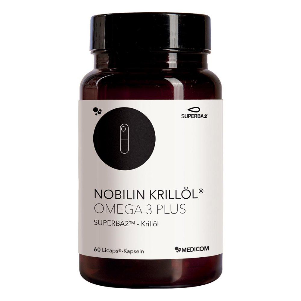 MEDICOM Pharma GmbH Nobilin Krillöl Omega 3 Plus Kapseln 06404543