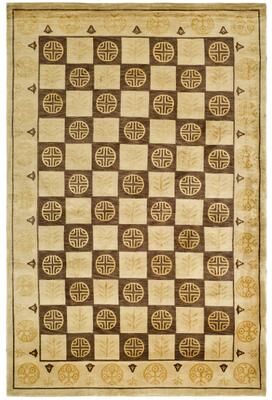 SAFAVIEH Couture Hand-knotted Tibetan Nuri Modern Wool Rug