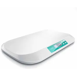 MyBeo Digitale Babywaage mit Display 50 g bis 20 kg / 3 Zoll Display /  Einheit kg & lb