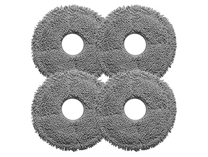 Dreame 2x paires de serpillières de remplacement pour DreameBot L10s Pro\, jusqu'à 180 rpm\, pression constante\, nettoyage des sols en profondeur