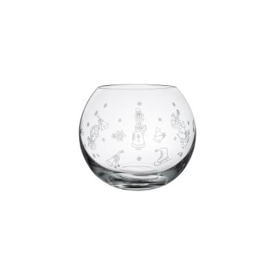 Kerzenhalter VILLEROY & BOCH "Teelichthalter Toy's Delight ø 11 cm transparent", bunt (transparent), Kerzenhalter, Kerzenhalter