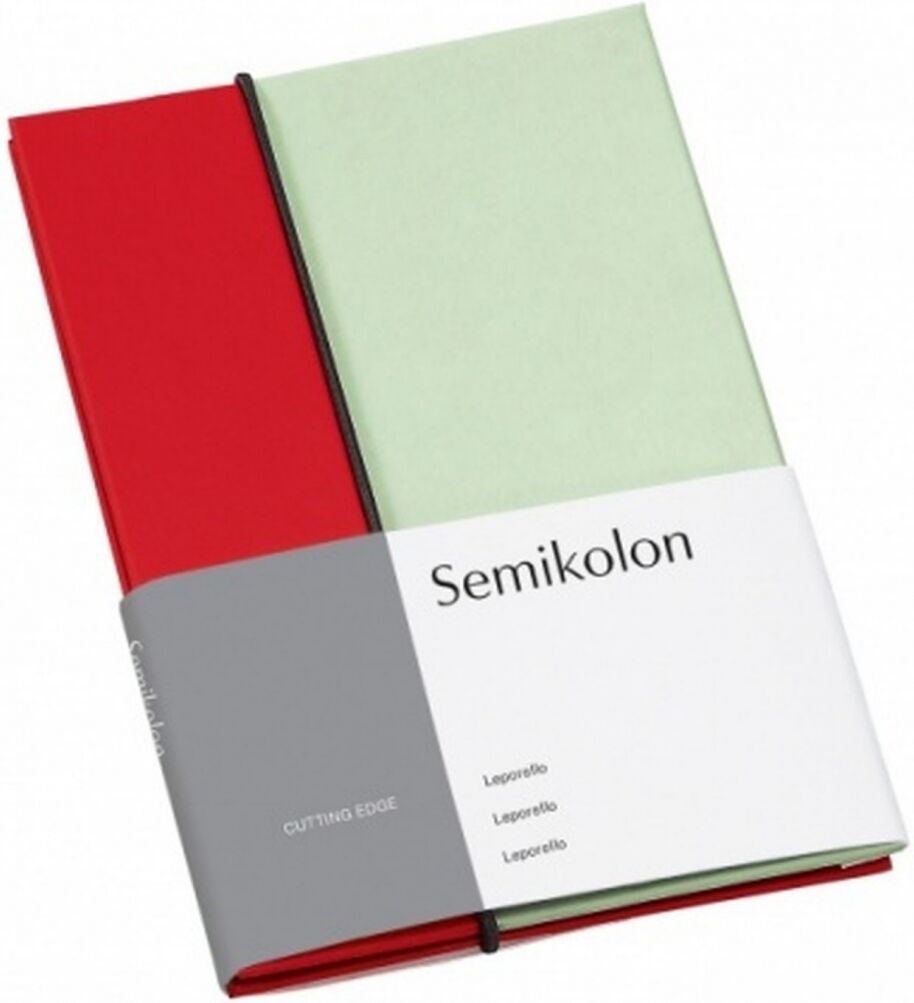 Semikolon Leporello 364854 cherry pistachio