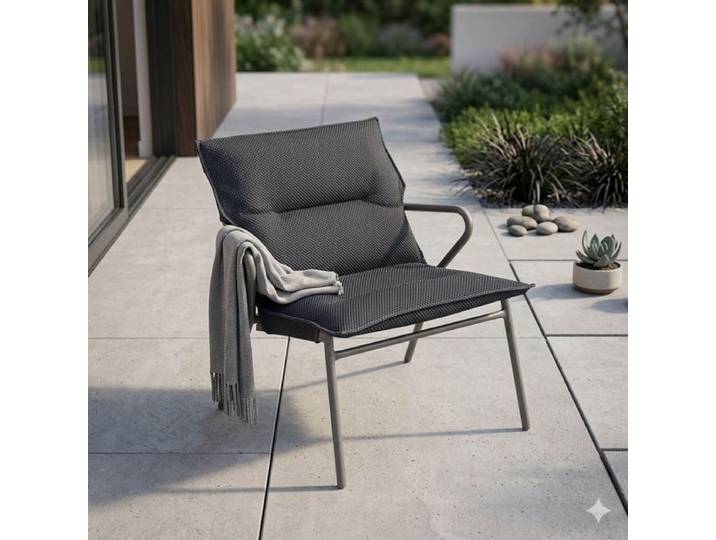 Lafuma Vence Loungesessel Stahl/BeComfort