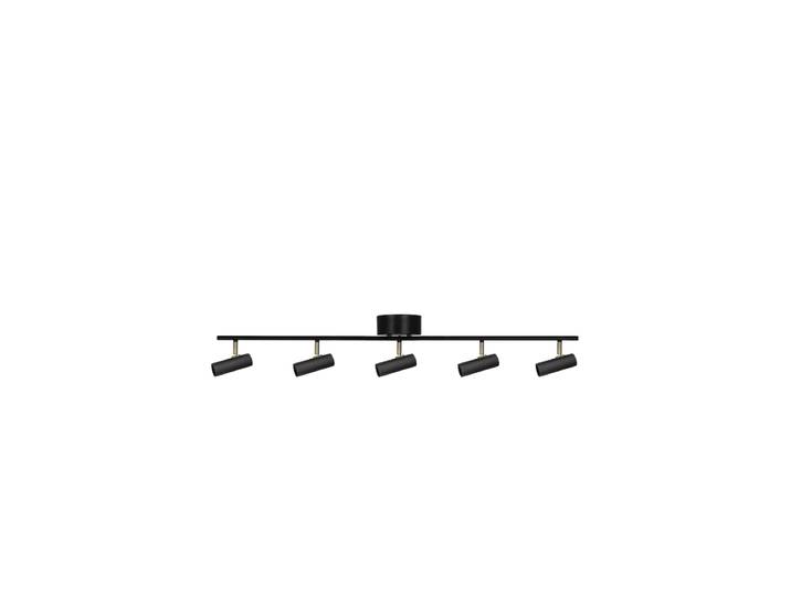 Design Deckenlampe „Hubble“ 5-flammig Schwarz Globen Lighting