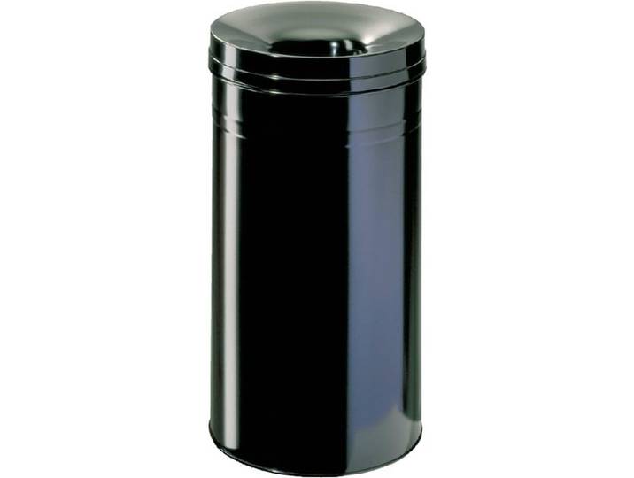 Durable Safe+ vuilnisbak - 60 liter - Zwart - Brandveilig