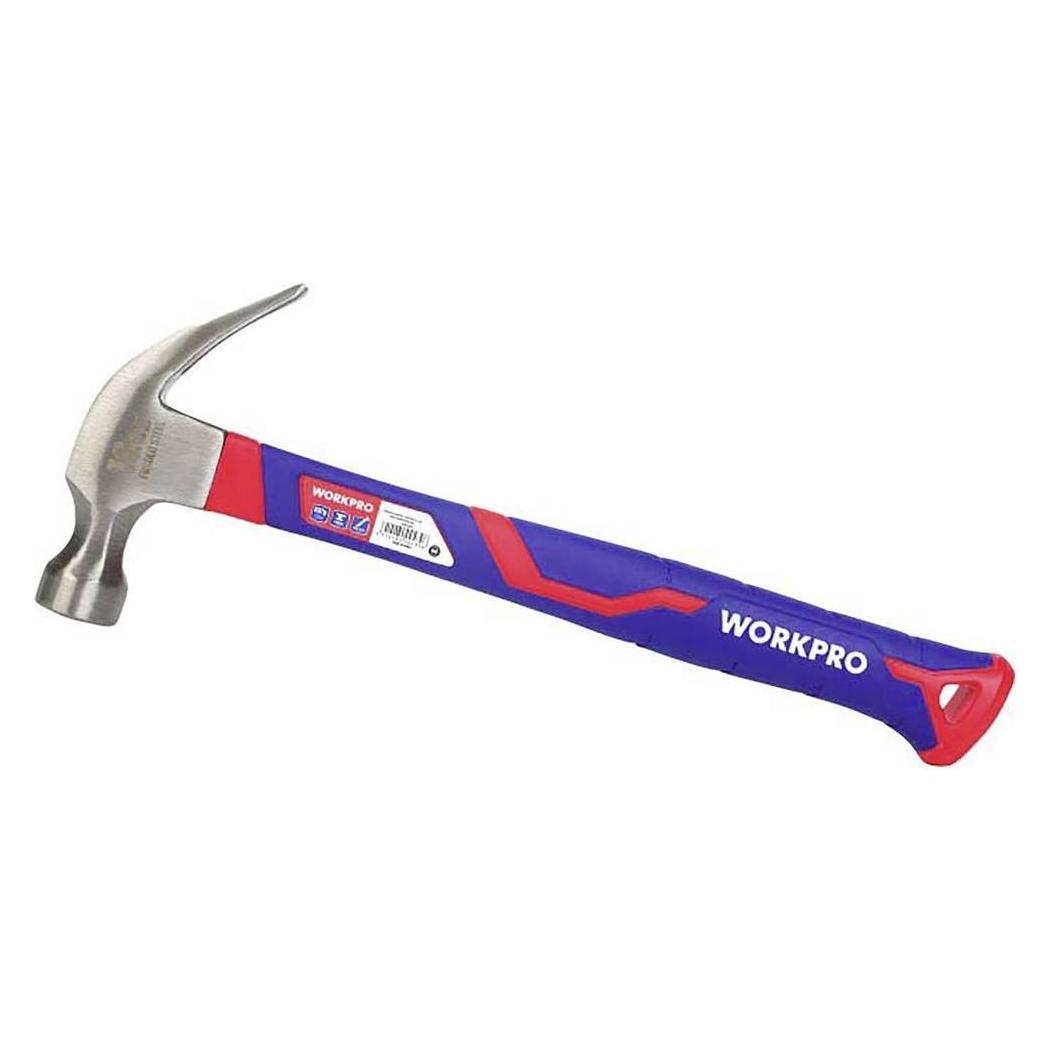 Workpro WP241009 Klauenhammer ergonomischer Griff, hart 225 g 1 St. (225 g) (WP241009)