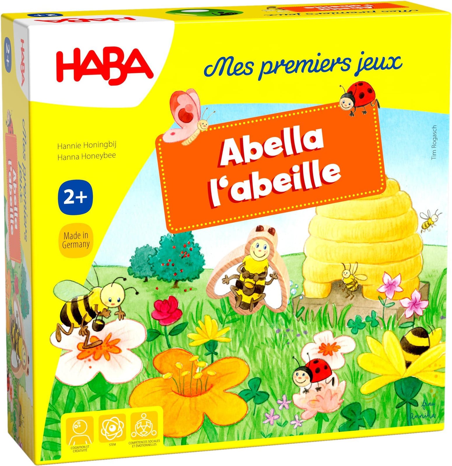 HABA 301839 Houten Spel voor 2 Roken per Jaar Meerkleurig
