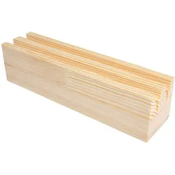 Holzaufsteller für Ringe
