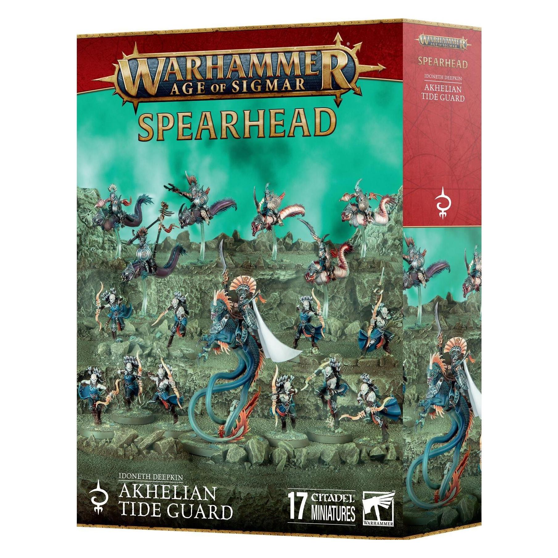 Games Workshop Fer de Lance: Abyssaux Idoneths - Garde Akhélienne Déferlante (Kunststoff) (70-873)