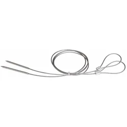 All'Grill, Grillbesteck, Flexibles Grillspiesse-2er-Set (Schaschlikdraht/Grilldraht)