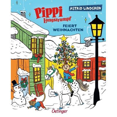 Pippi Langstrumpf feiert Weihnachten, Gebundene Ausgabe von Astrid Lindgren, Verlag Friedrich Oetinger GmbH, 978-3-7512-0492-7