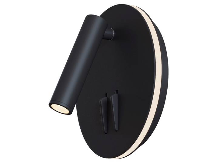 Wandleuchte Ios Schwarz max. 10 Watt Wandlampe