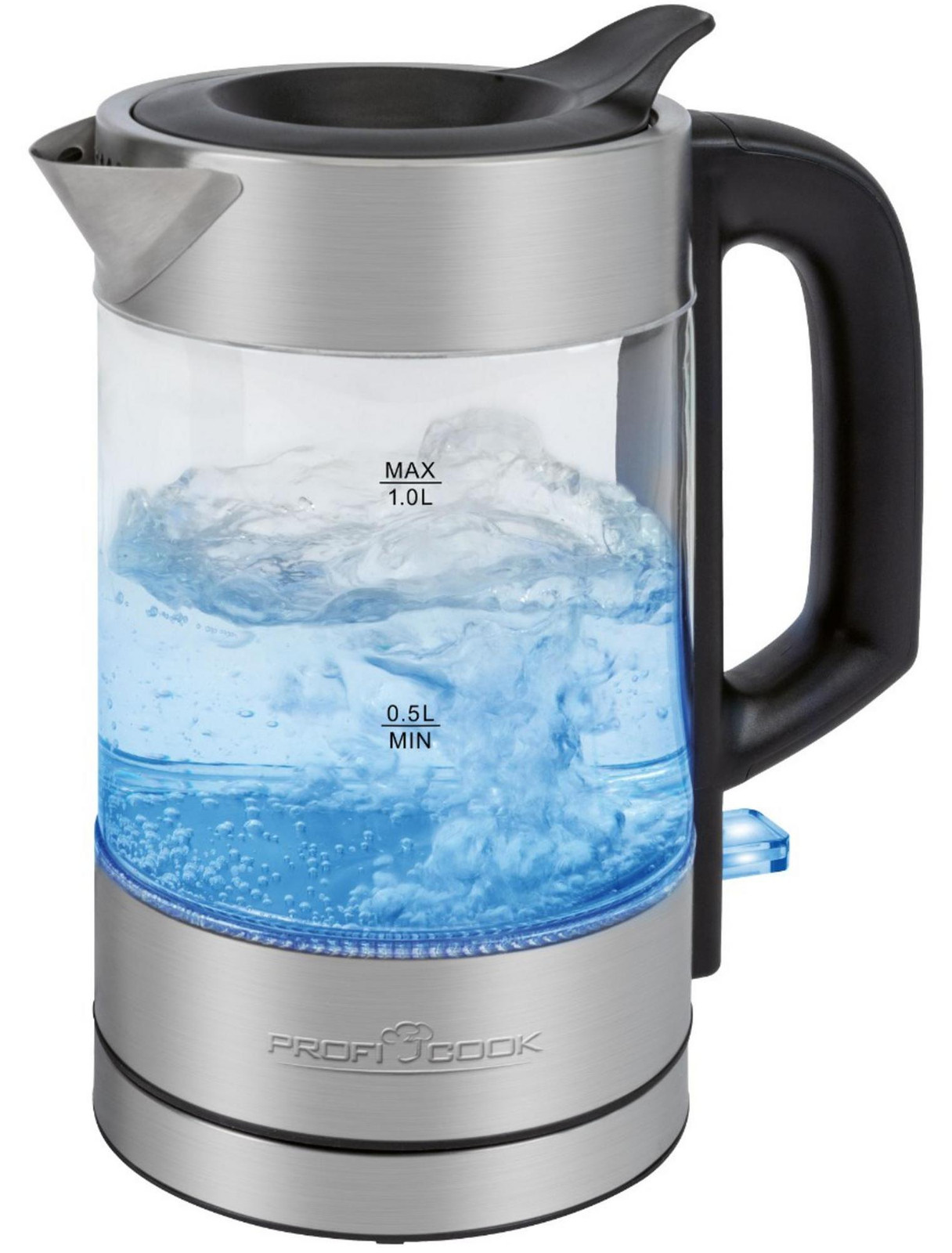 ProfiCook waterkoker 501229, glazen uitvoering