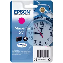 Epson Original 27 Wecker Druckerpatrone - magenta (C13T27034012)