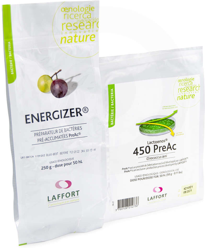 Laffort Batteri Lactoenos 450 PreAc con Energizer