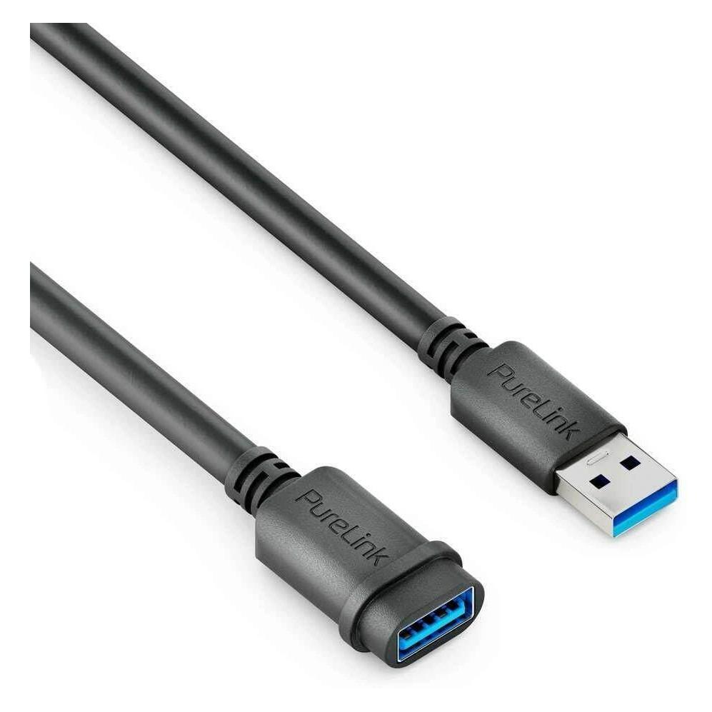 Purelink USB-A F/M Verbindungskabel (2 m, USB 3.2 Gen 1) (M2-PM1230-020)