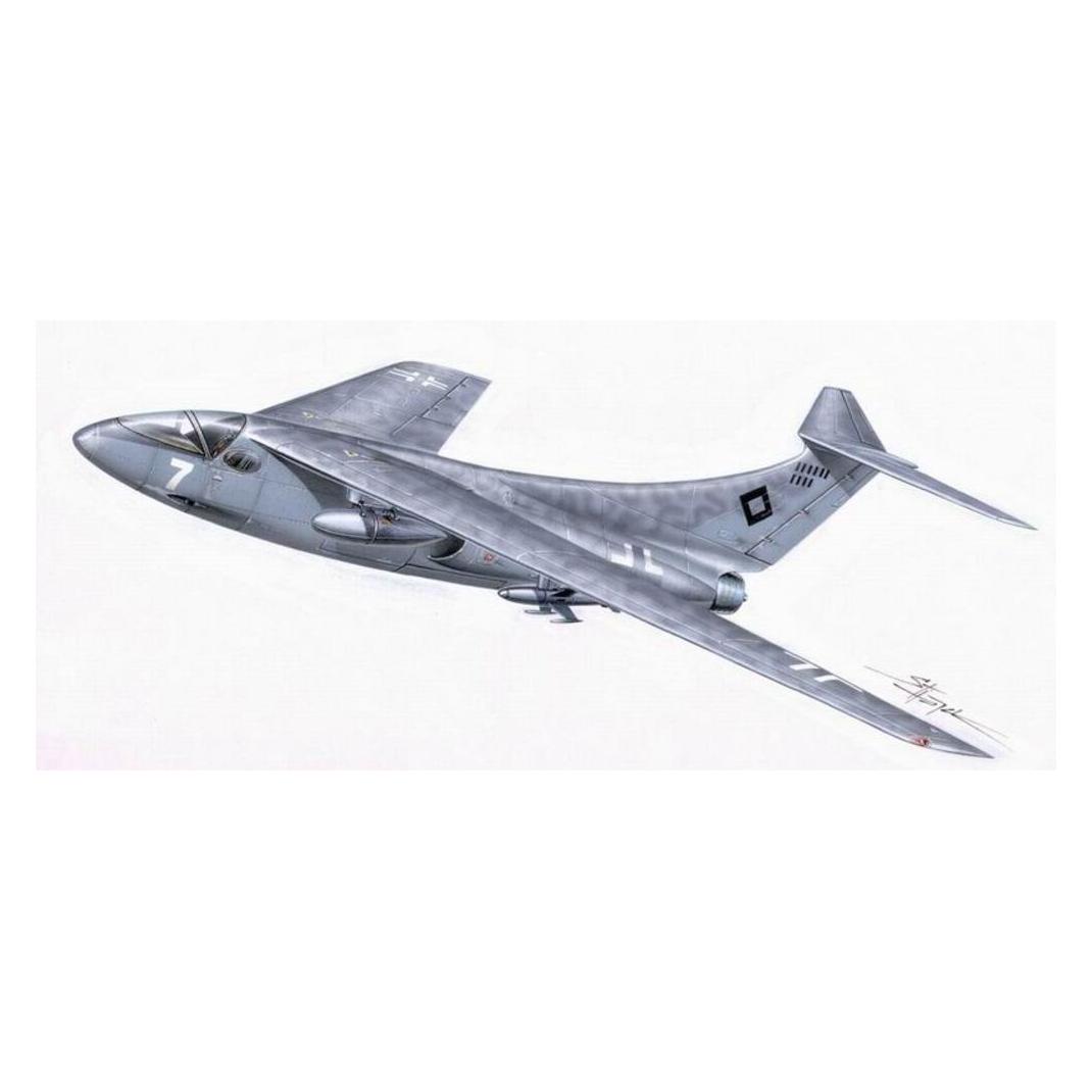 Planet Models Messerschmitt Me Zerstörer II T-Leitwerk (129-PLT110)