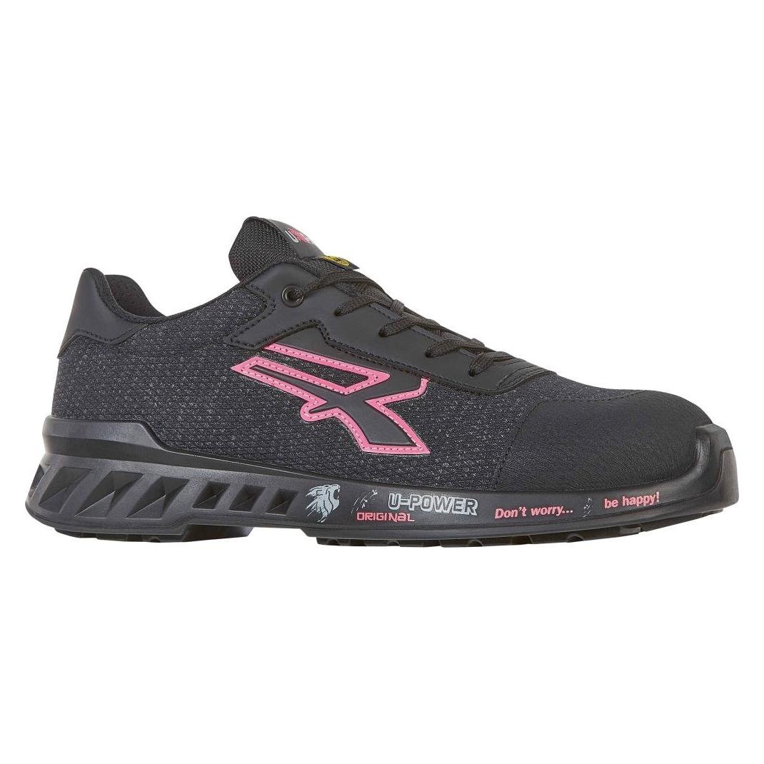 Upower Schuhe Michelle Grau Fuchsia Niedrige Nummer (S1P, 35) (8033546489932)