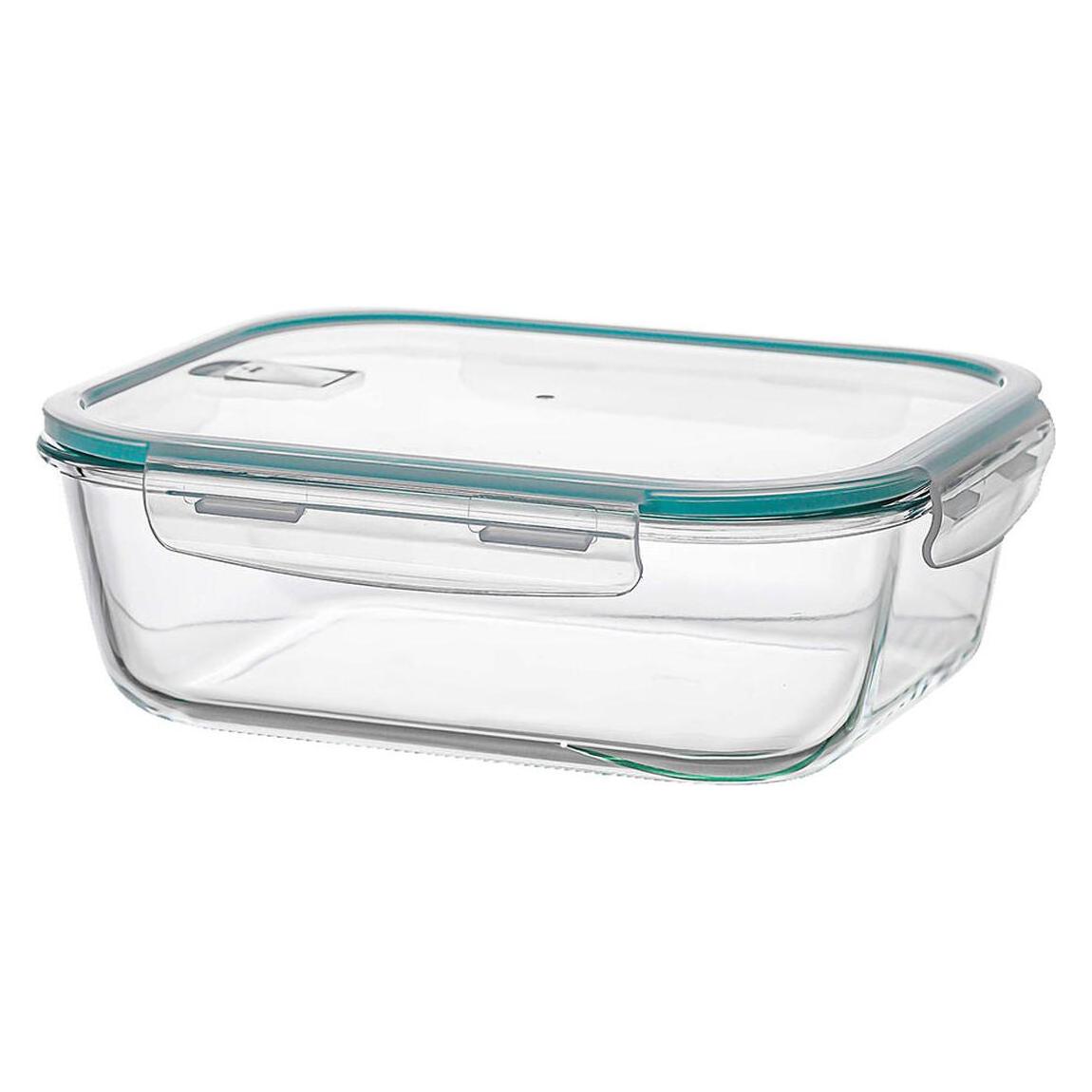 Ovenza Lunchbox rechteckig Durchsichtig Silikon Borosilikatglas 2,25 L (62782427)