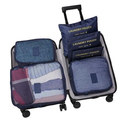 Travel Packing Organizer Set Navy