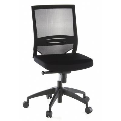 Bürostuhl / Chefsessel PORTO ECO Sitz Stoff / Rücken Netz schwarz hjh OFFICE