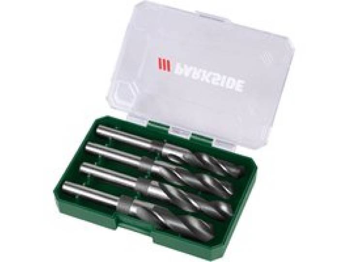 PARKSIDE® Coffret de forets hélicoïdaux HSS »PASP 2 A1«, 4-tlg. / 5-tlg. (4 pièces)