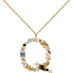 PD PAOLA - Buchstabe ''Q'' Halskette - gold