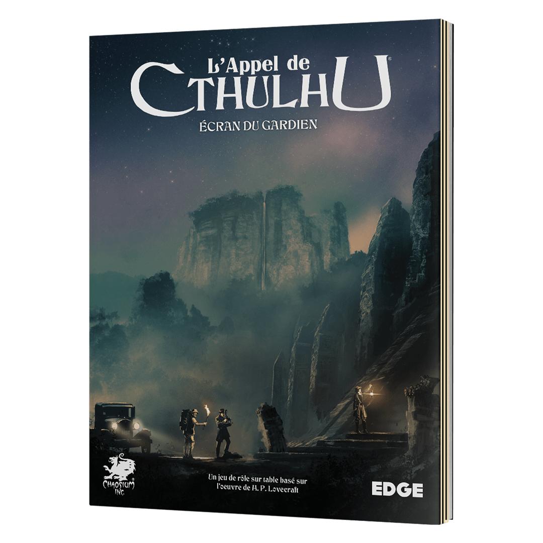 Shots Jeu de Rôle : L'Appel de Cthulhu - Les Accessoires du Gardien (Ecran et Scenarios) (ESCTH03FR)
