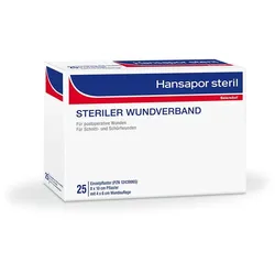 Beiersdorf Hansapor steril Wundverband (25 Stck.) - 8 x 10 cm 25 St