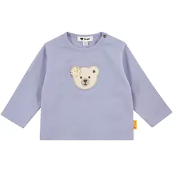 Steiff Shirt langarm Bär, lila, 68