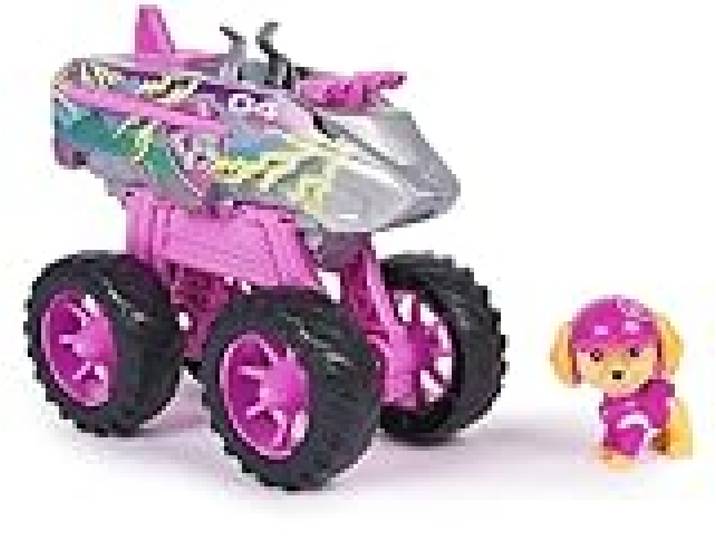 Paw Patrol - Pat Patrouille - Véhicule Figurine Stella Rescue Wheels - Voiture Figurine À Collectionner - Avion Tout-Terrain - Pat Patrouille Jouet - Voiture Enfant - Jouet Enfant 3 Ans Et +