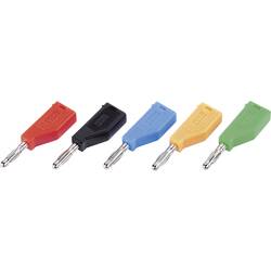 TRU COMPONENTS TC-R8-B19 BL Büschelstecker Stecker, gerade Stift-Ø: 4 mm Blau 1 St. 1587893