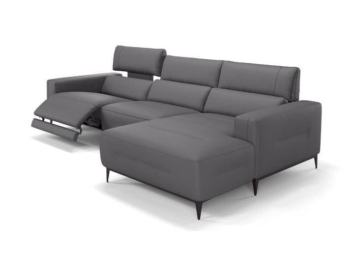 Designer Ecksofa TERAMO Leder Couch