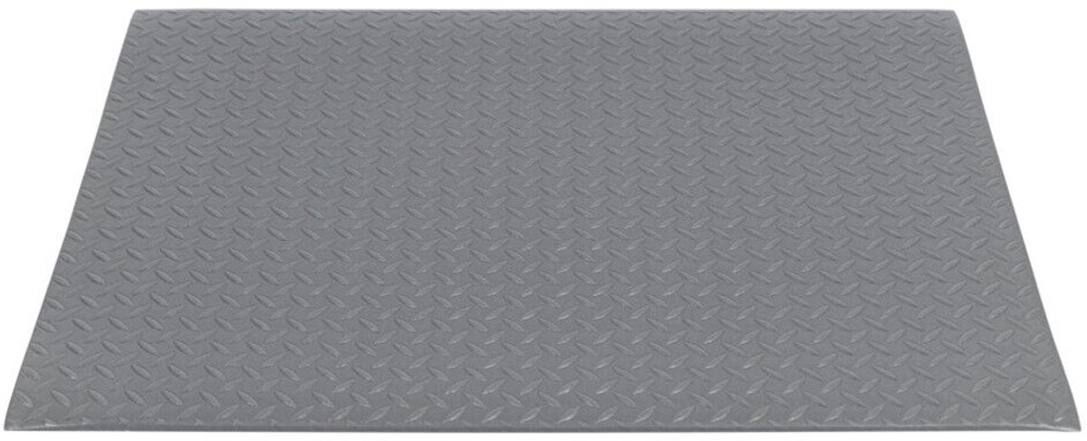 Base+ Anti vermoeidheidsmat Economic Diamond Grijs 60 x 90 cm