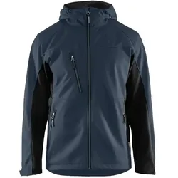 Softshelljacke "4753" - S - Dunkelmarine/Schwarz