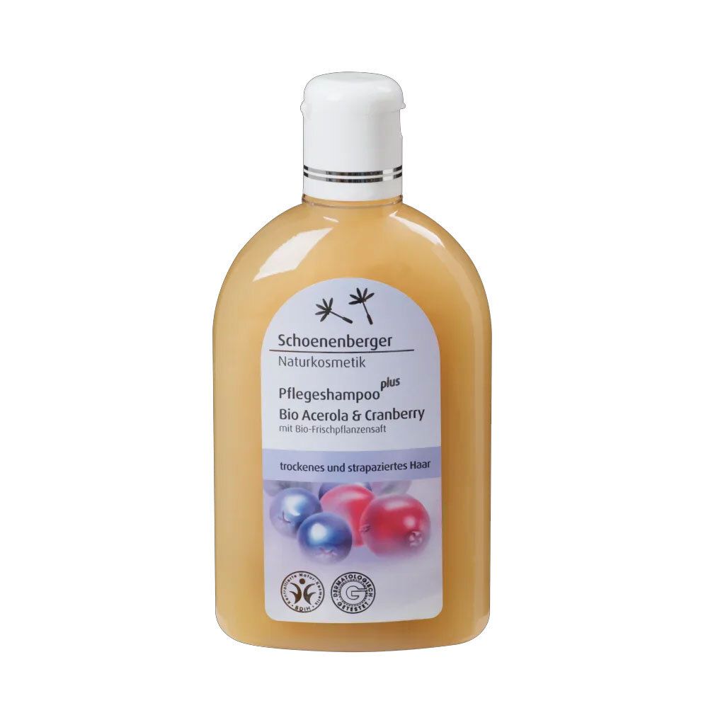 Schoenenberger Naturkosmetik Pflegeshampoo plus Acerola & Cranberry 250 ml Shampoo