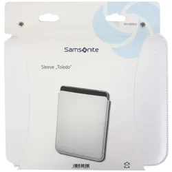 Samsonite Sleeve Toledo Leder Weiß Tablet bis 10,5"
