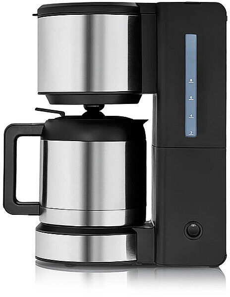 WMF Filterkaffeemaschine STELIO Thermo 8 Tassen  silber EG