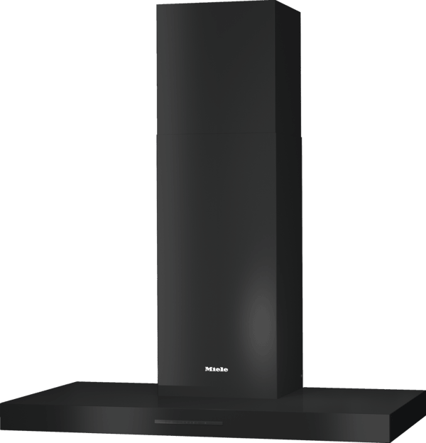 Miele PUR98W Abluft/Umluft Dunstabzugshaube/Esse Wand 90 cm (Schwarz) 12358160