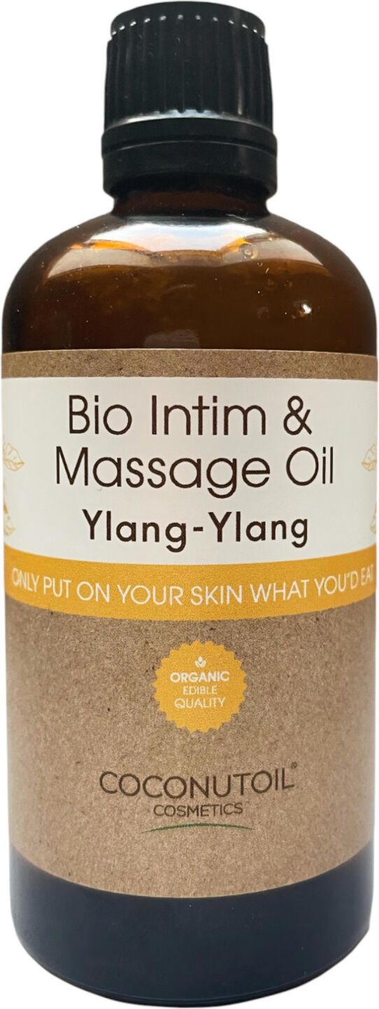 Coconutoil - Intim- Og Massageolie - Ylang Ylang - Økologisk - 80ml