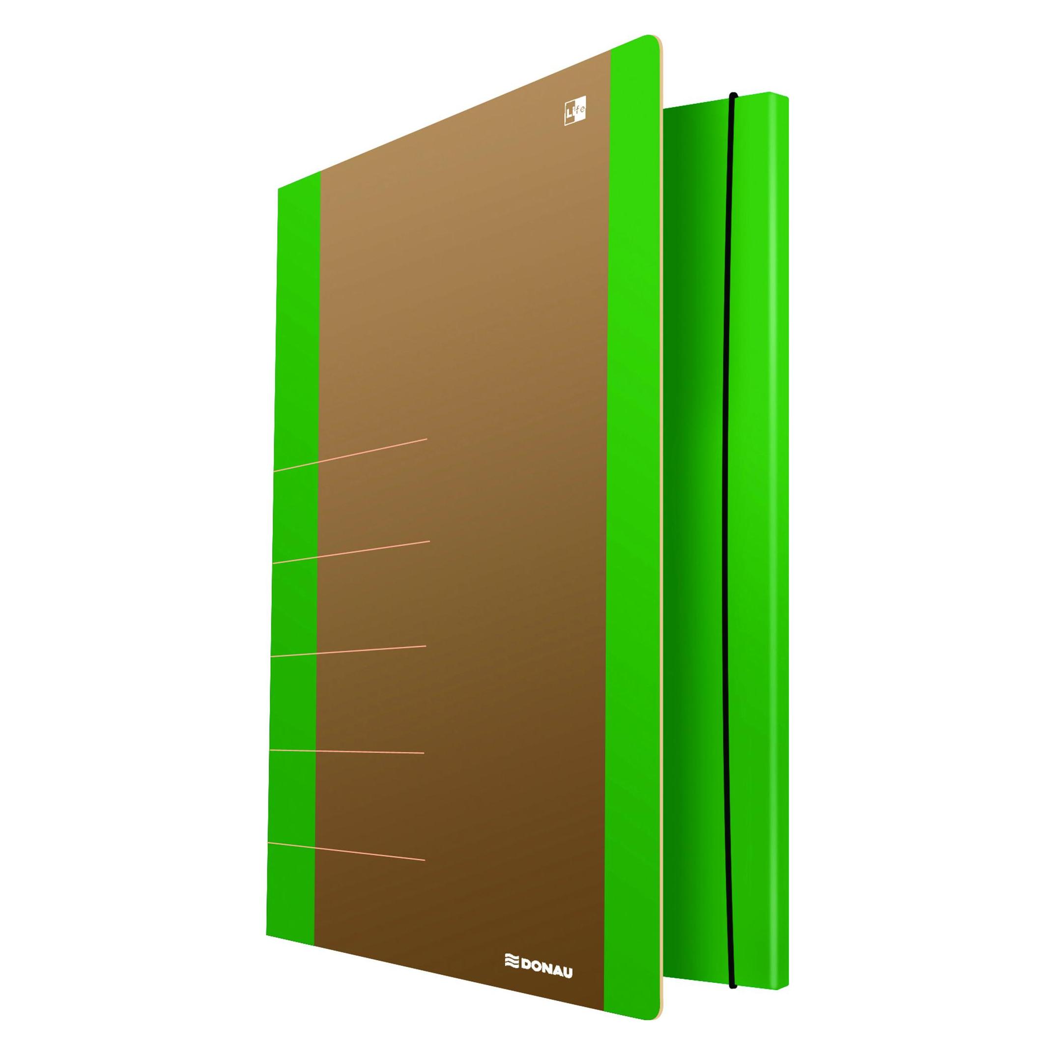 Donau Sammelmappe Life DIN A4 neongrün (A4) (330287111)
