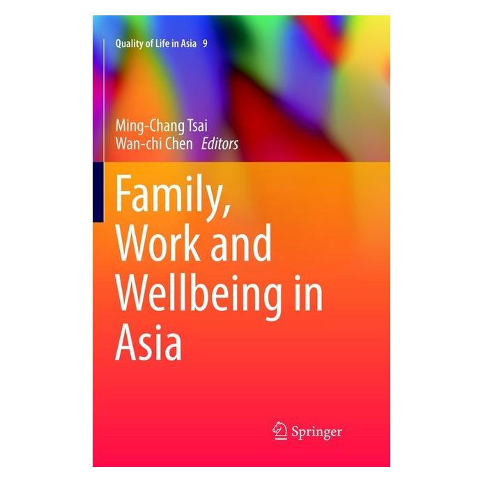 Springer Family, Work and Wellbeing in Asia (Englisch, Softcover, Ming-Chang Tsai, Wan-chi Chen) (56043131)