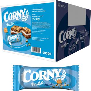 Corny Müsliriegel Milch Classic, je 30 g, 100 Riegel
