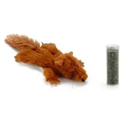 Beeztees Bz Plu Katsp Platter Gily+Catn (Katzenminzespielzeug), Katzenspielzeug