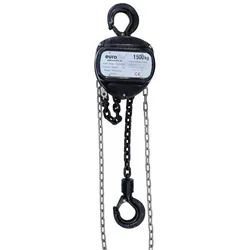 EUROLITE Kettenzug 10M/1.5T schwarz