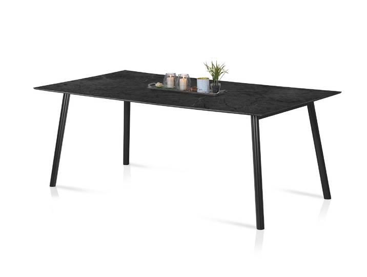 Alpstein Esstisch / Gartentisch, Material HPL / Aluminium